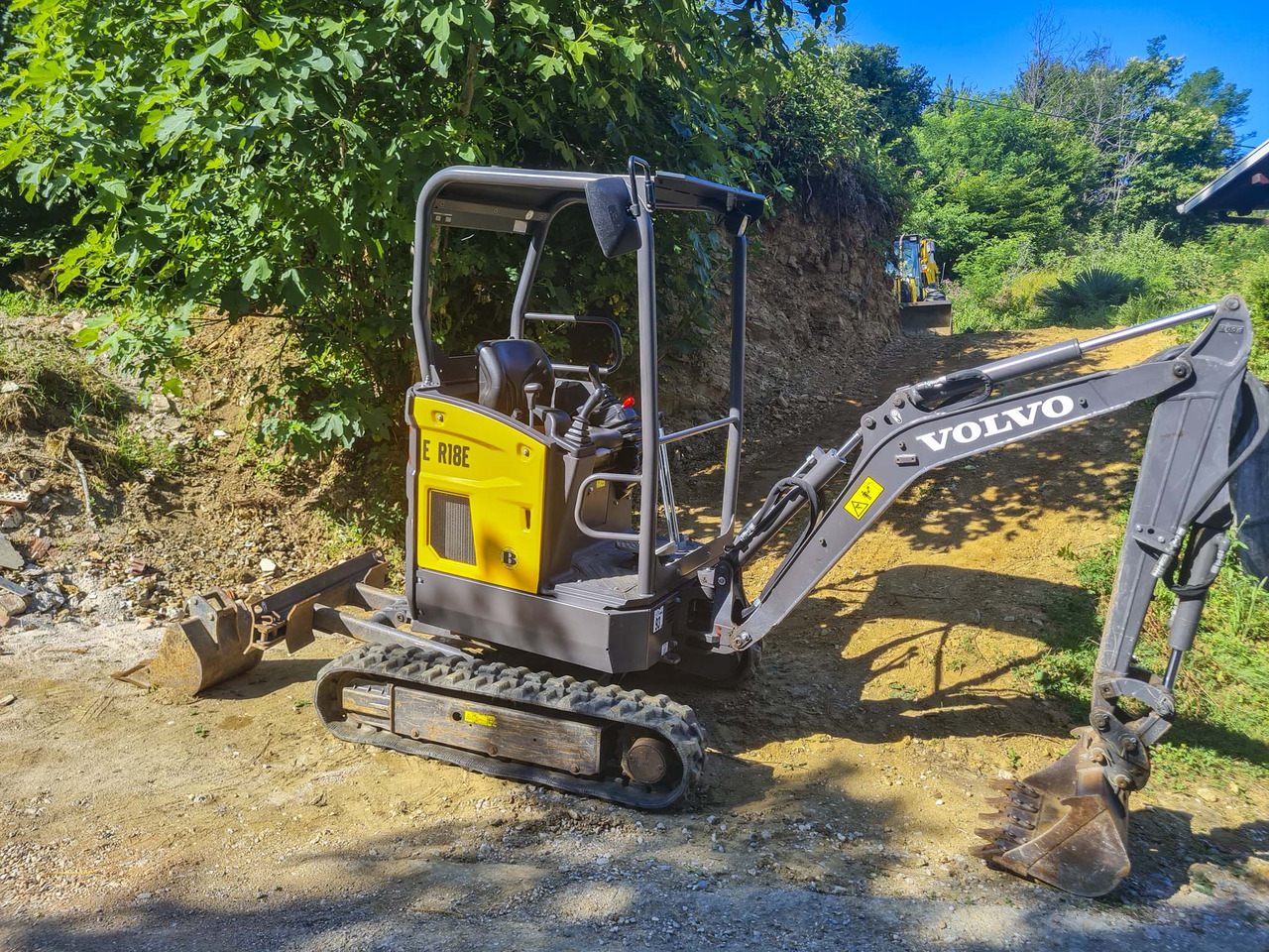 VOLVO ECR18E - Minigraver: bilde 4 VOLVO ECR18E - Minigraver: bilde 4