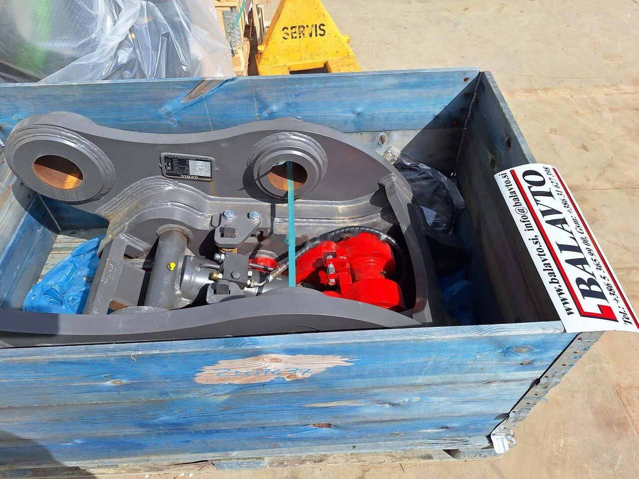 Volvo 8296852 Volvo EC350/380 - Hurtigkobling for Gravemaskin: bilde 3 Volvo 8296852 Volvo EC350/380 - Hurtigkobling for Gravemaskin: bilde 3