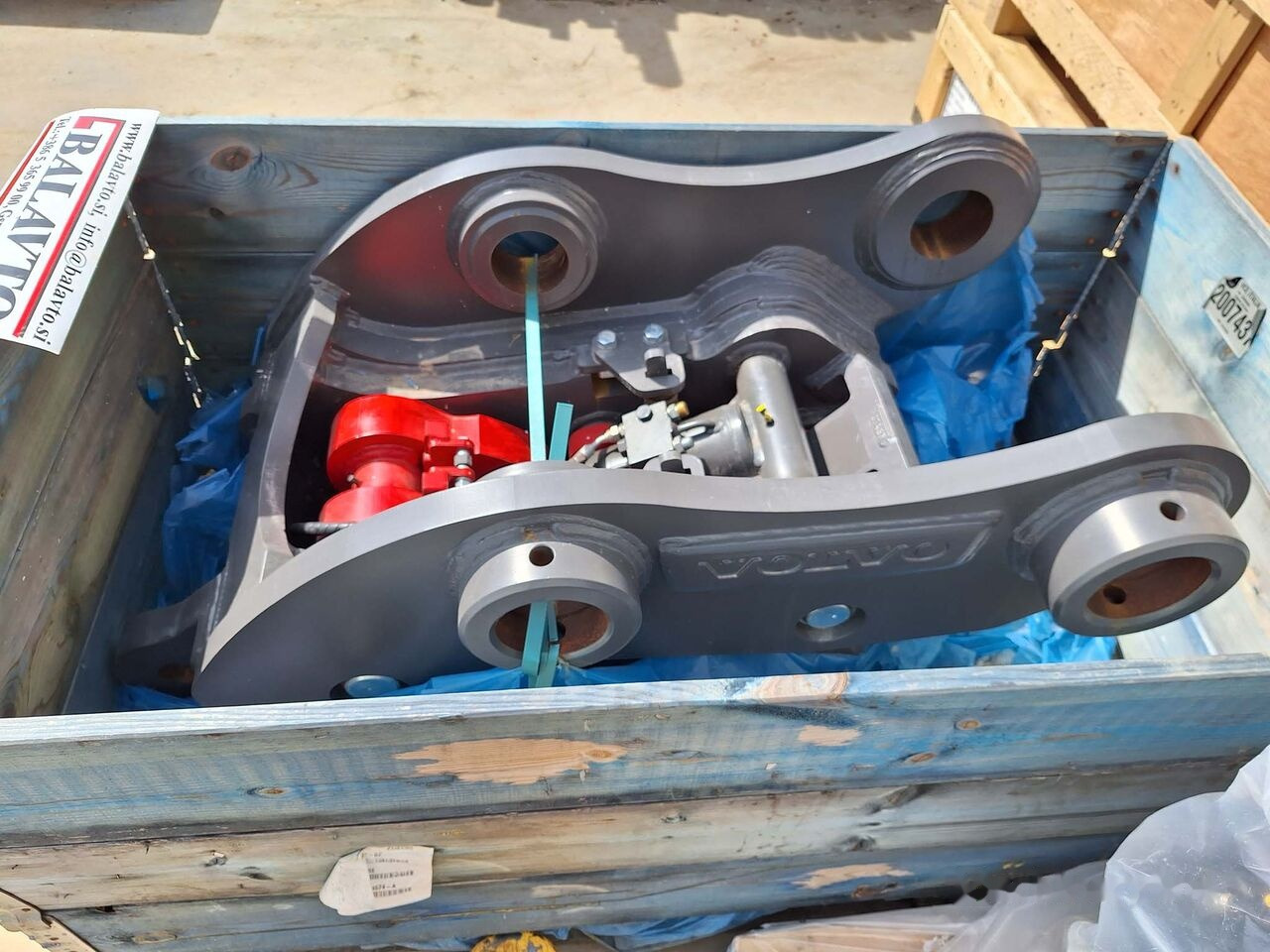 Volvo 8296852 Volvo EC350/380 - Hurtigkobling for Gravemaskin: bilde 2 Volvo 8296852 Volvo EC350/380 - Hurtigkobling for Gravemaskin: bilde 2