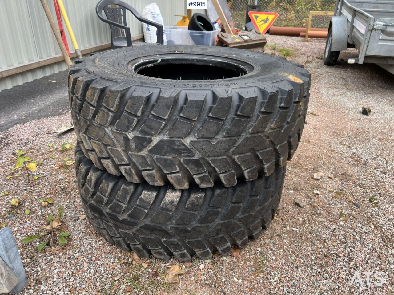 2 st NOKIAN 340/80R18 däck - Dekk for Bygg og anlegg: bilde 1 2 st NOKIAN 340/80R18 däck - Dekk for Bygg og anlegg: bilde 1
