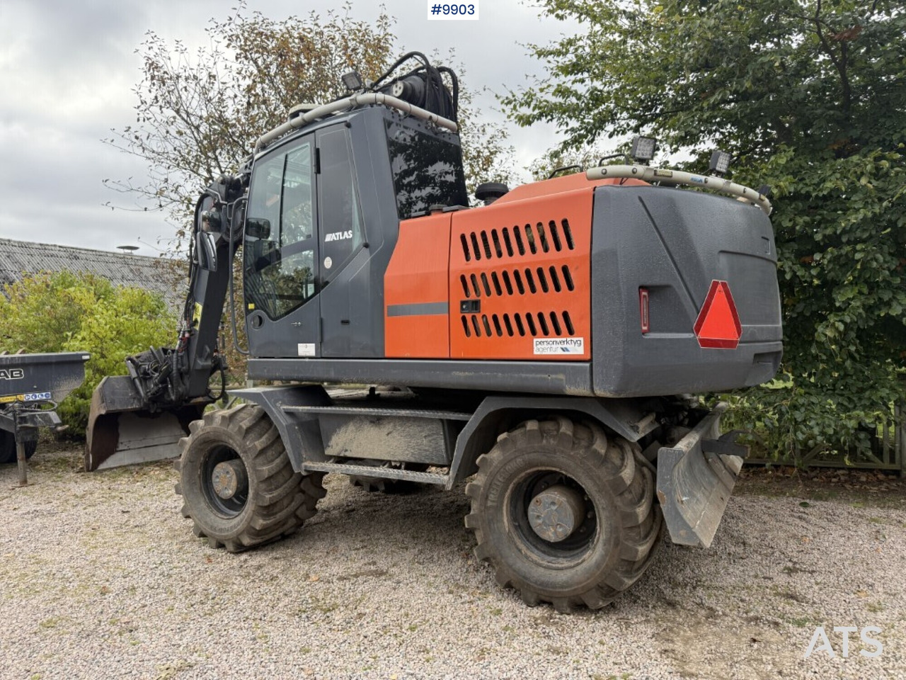 Atlas 160 wheel excavator with tiltrotator and attachments - Hjulgraver: bilde 3 Atlas 160 wheel excavator with tiltrotator and attachments - Hjulgraver: bilde 3