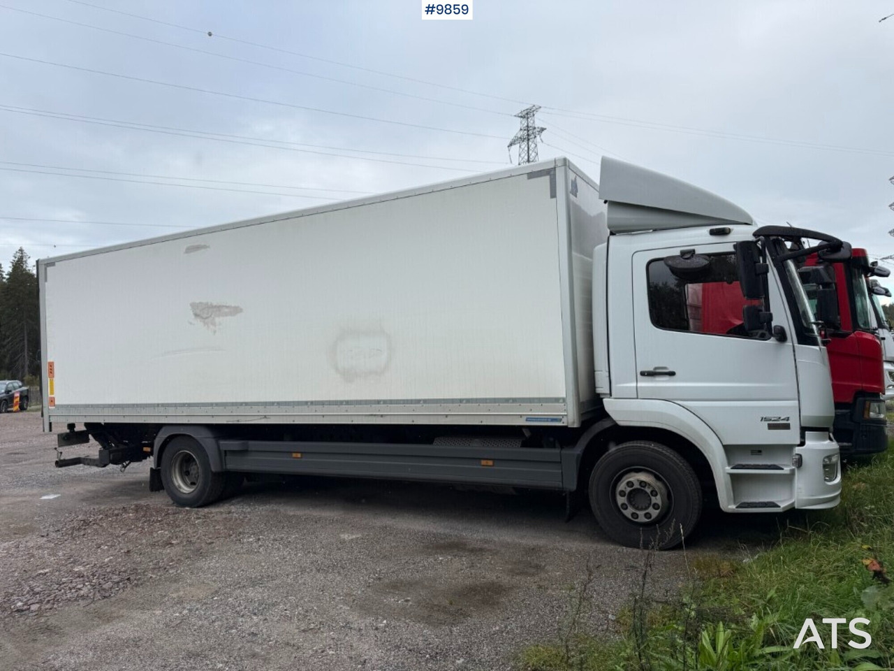 Box Truck Mercedes Benz Atego 1524 with openable side - Skapbil: bilde 2 Box Truck Mercedes Benz Atego 1524 with openable side - Skapbil: bilde 2