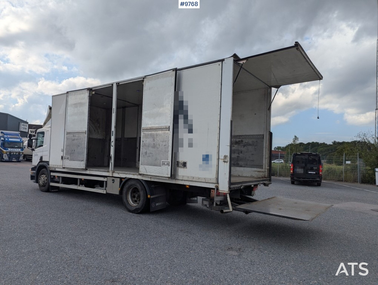 Box Truck Scania P280 4X2 with tail lift - Skapbil: bilde 3 Box Truck Scania P280 4X2 with tail lift - Skapbil: bilde 3