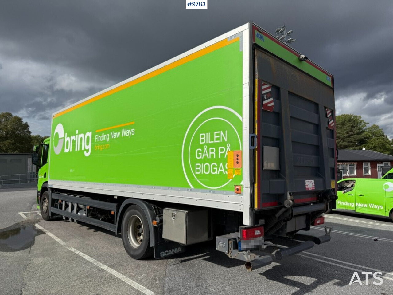 Box truck Scania P280 gas-powered - Skapbil: bilde 3 Box truck Scania P280 gas-powered - Skapbil: bilde 3