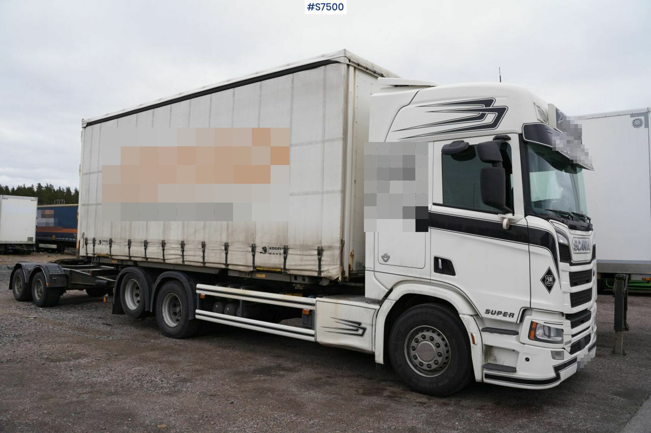 Skapbil Box truck Scania R580: bilde 12