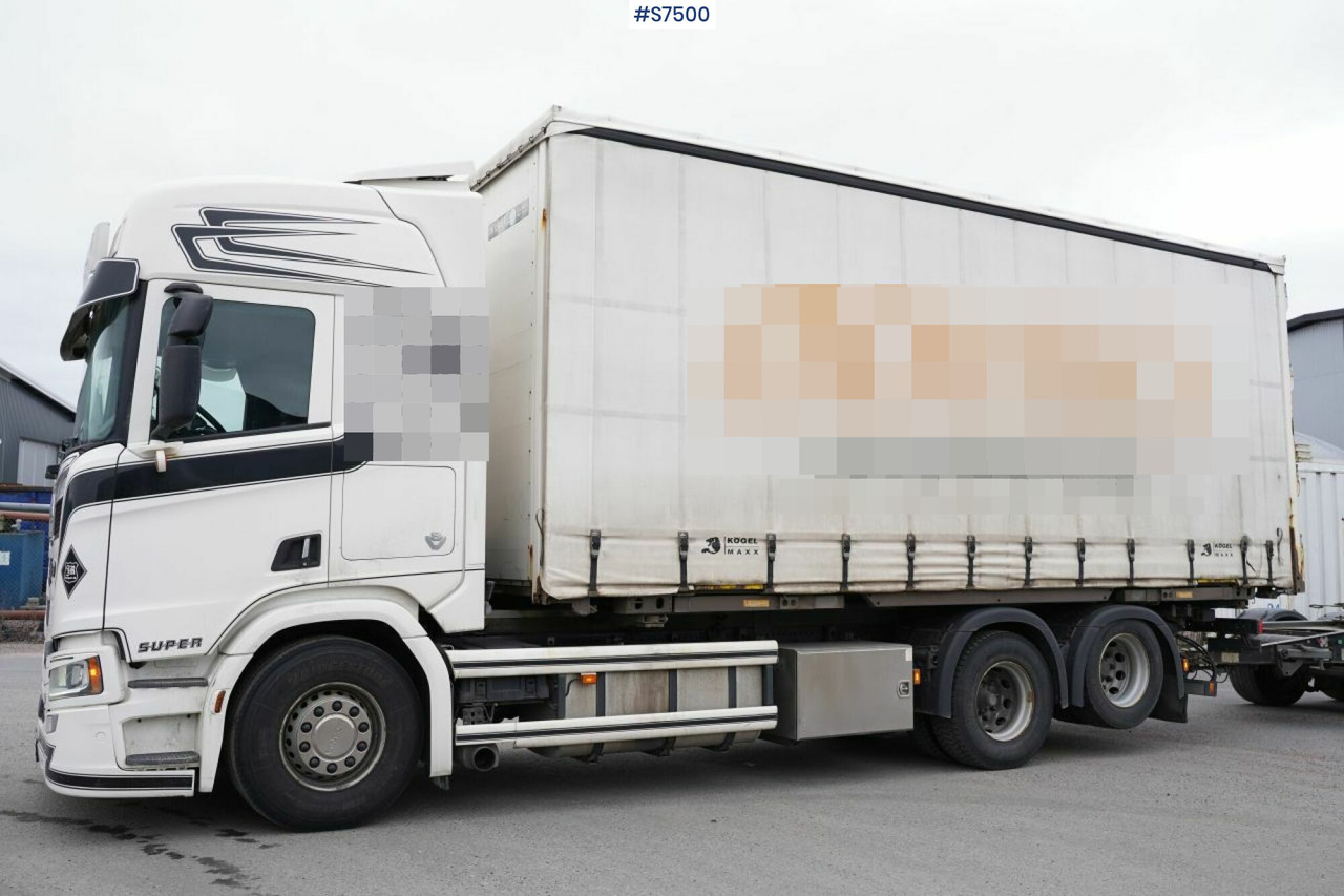 Skapbil Box truck Scania R580: bilde 16