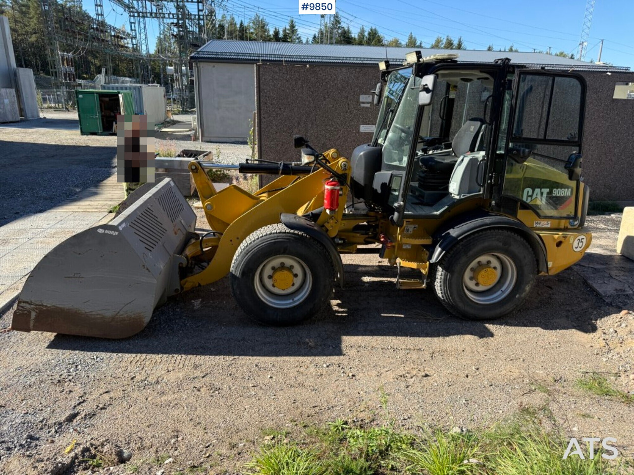 CAT 908M Wheel loader with Gears - Hjullaster: bilde 4 CAT 908M Wheel loader with Gears - Hjullaster: bilde 4