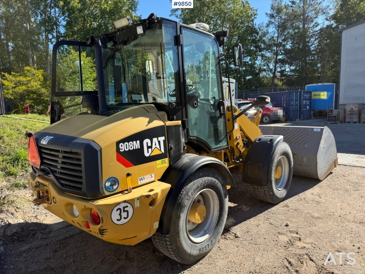 CAT 908M Wheel loader with Gears - Hjullaster: bilde 3 CAT 908M Wheel loader with Gears - Hjullaster: bilde 3