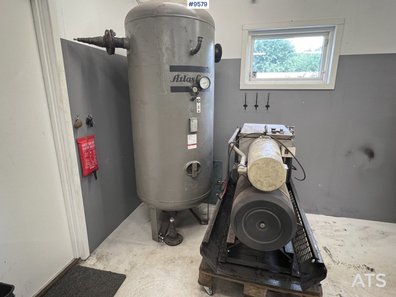 Compressor Mattei ERC1015L KIT with 1000 liter tank - Luftkompressor: bilde 3 Compressor Mattei ERC1015L KIT with 1000 liter tank - Luftkompressor: bilde 3