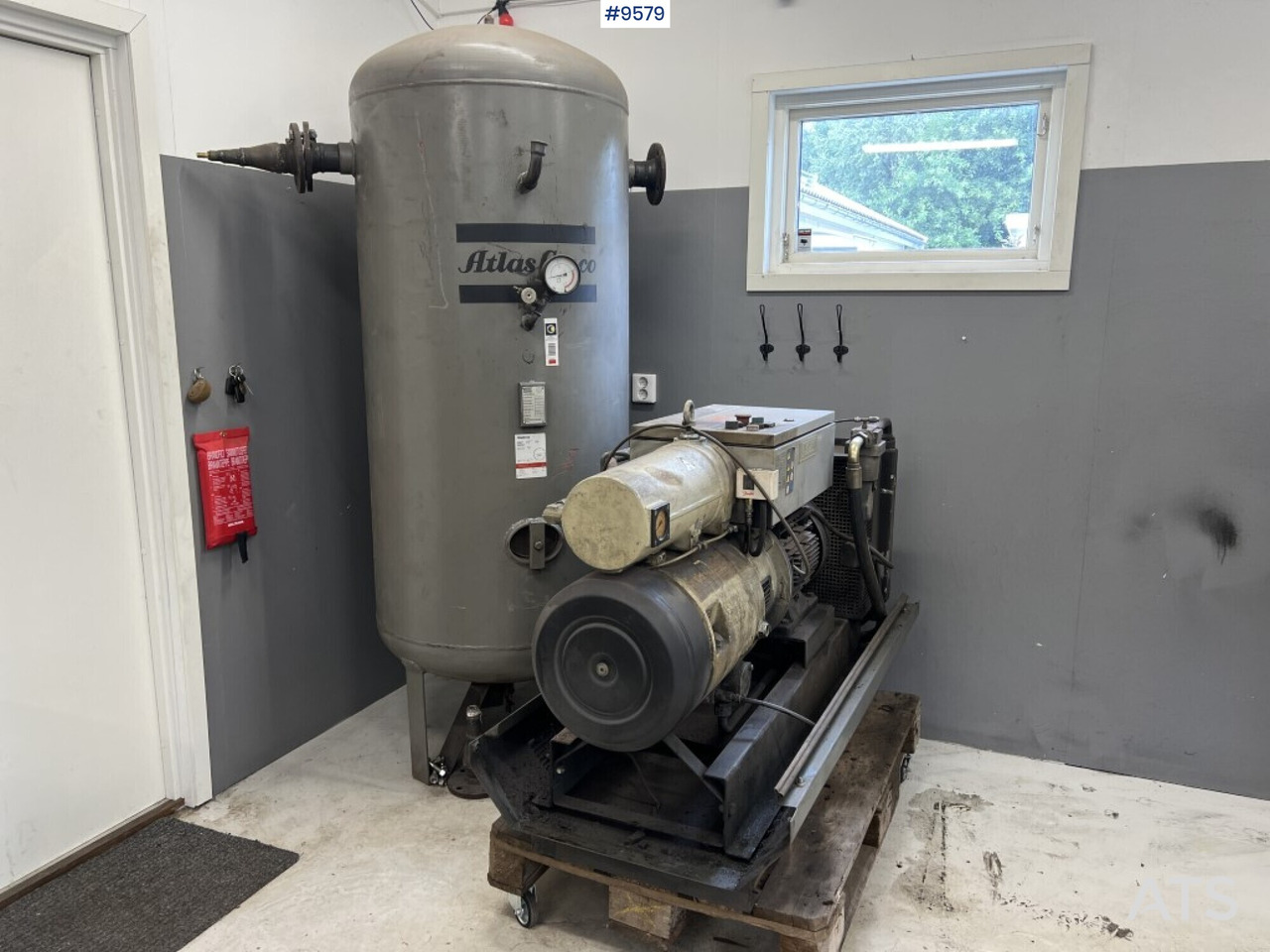 Compressor Mattei ERC1015L KIT with 1000 liter tank - Luftkompressor: bilde 2 Compressor Mattei ERC1015L KIT with 1000 liter tank - Luftkompressor: bilde 2