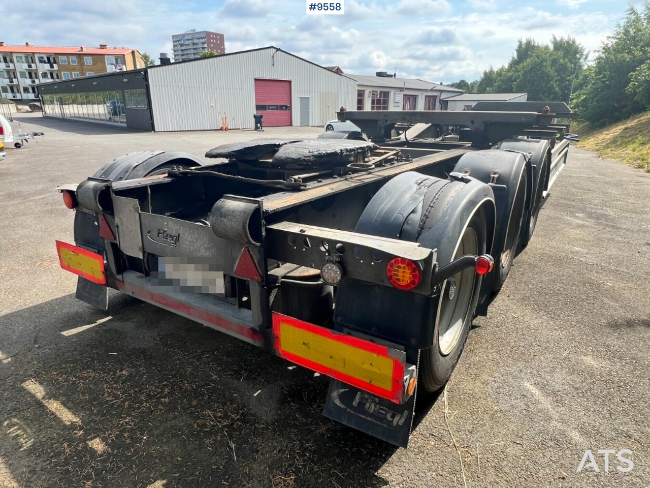 Container link - trailer Fliegl SDS 420 - Container-transport/ Vekselflak tilhenger: bilde 3 Container link - trailer Fliegl SDS 420 - Container-transport/ Vekselflak tilhenger: bilde 3