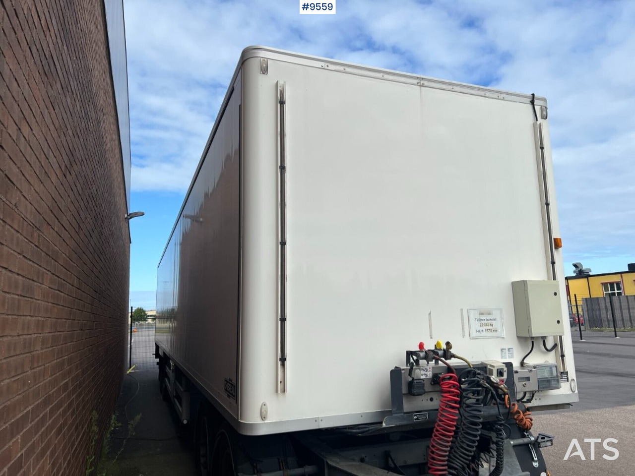 Leie  Container trailer Chereau CSD2 with Dolly Container trailer Chereau CSD2 with Dolly: bilde 9
