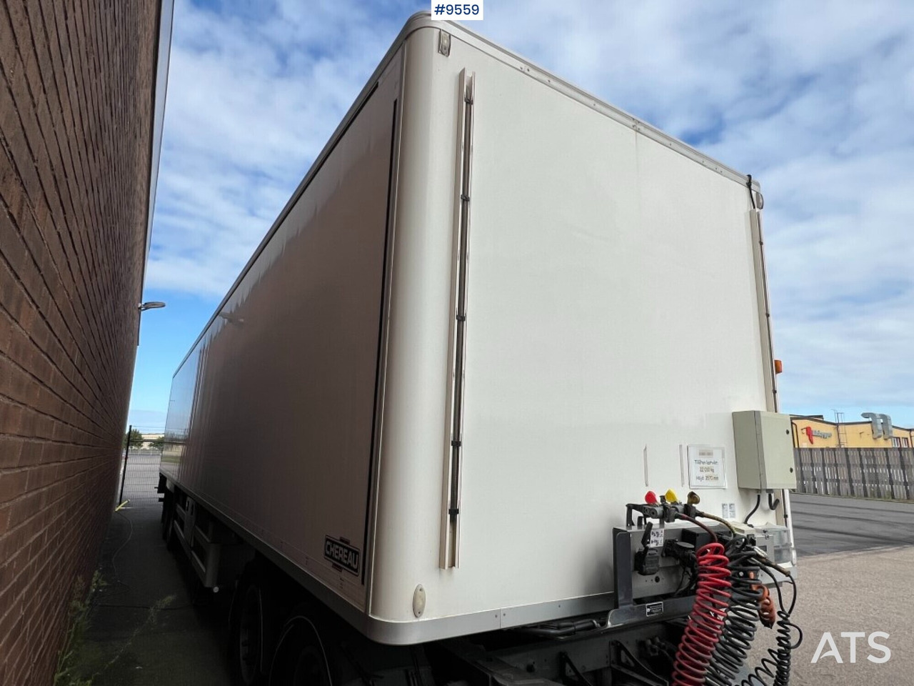 Leie  Container trailer Chereau CSD2 with Dolly Container trailer Chereau CSD2 with Dolly: bilde 12