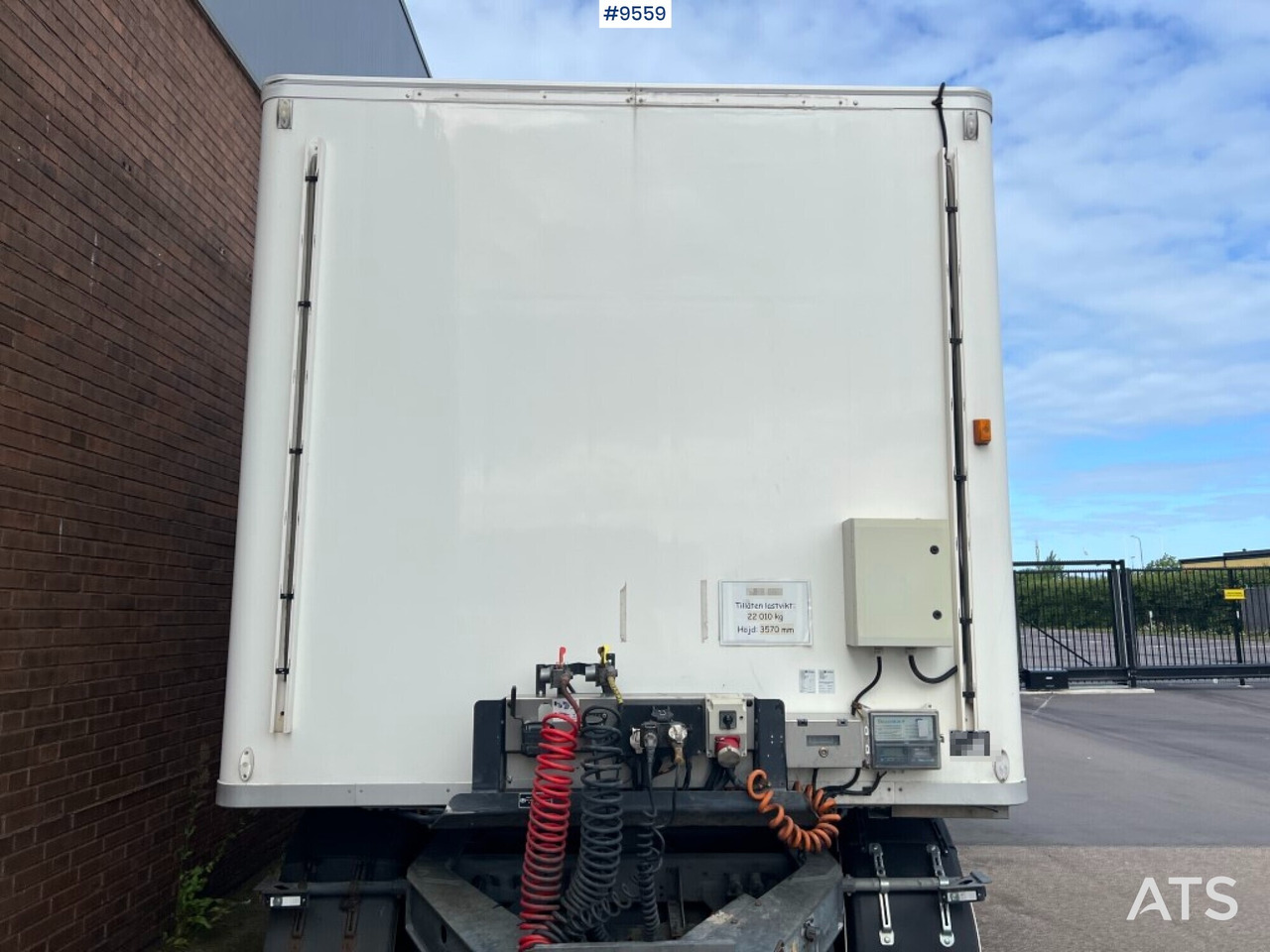 Leie  Container trailer Chereau CSD2 with Dolly Container trailer Chereau CSD2 with Dolly: bilde 8