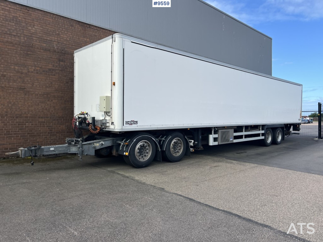 Leie  Container trailer Chereau CSD2 with Dolly Container trailer Chereau CSD2 with Dolly: bilde 7