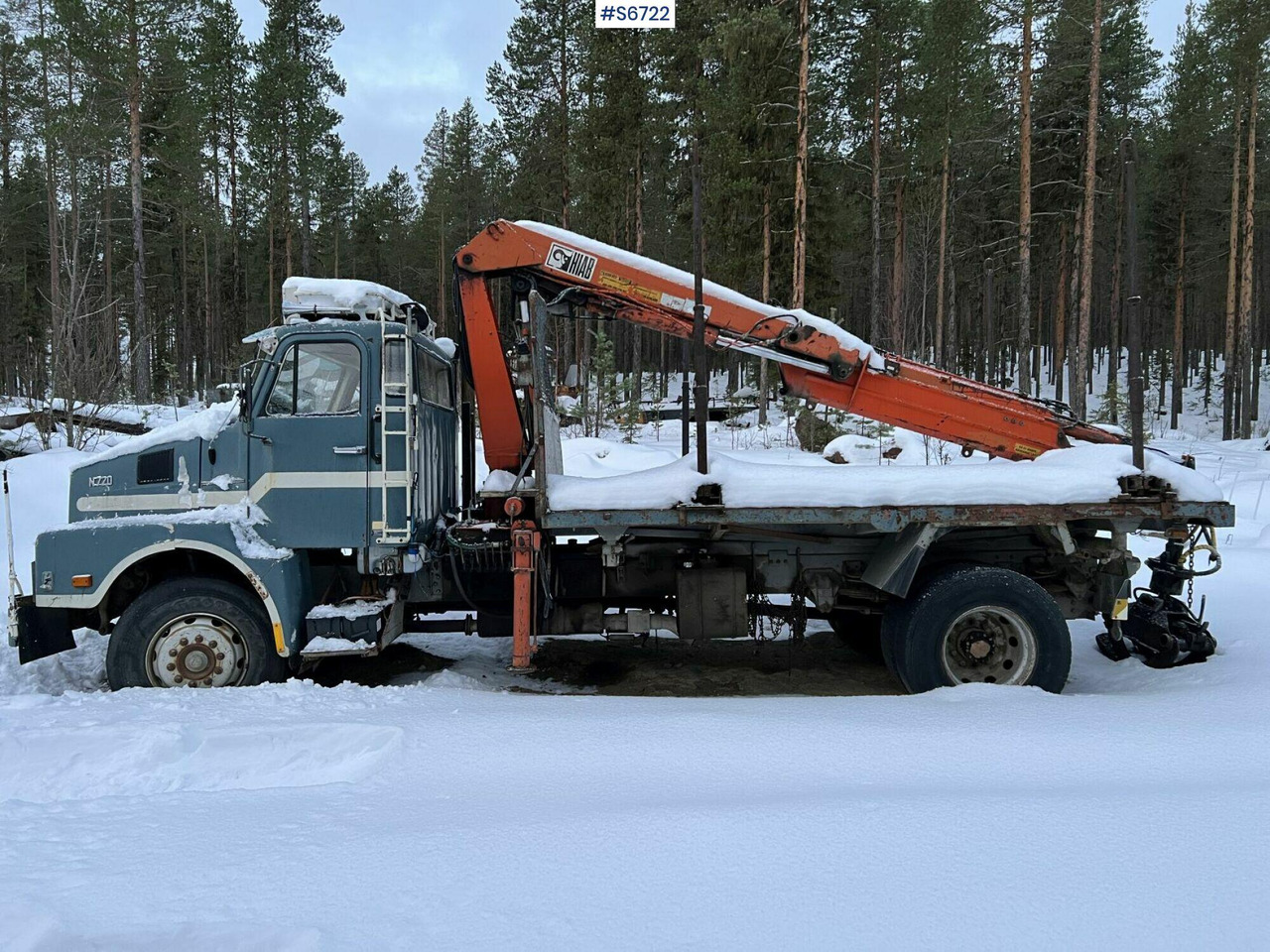 Crane Truck Volvo NO7-4X2-50-1-V with F7 Crane - Kranbil: bilde 1 Crane Truck Volvo NO7-4X2-50-1-V with F7 Crane - Kranbil: bilde 1
