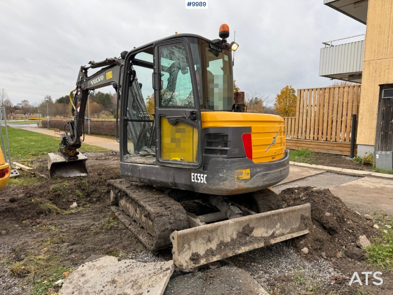 Crawler excavator Volvo EC55C with tiltrotator and buckets - Beltegraver: bilde 4 Crawler excavator Volvo EC55C with tiltrotator and buckets - Beltegraver: bilde 4