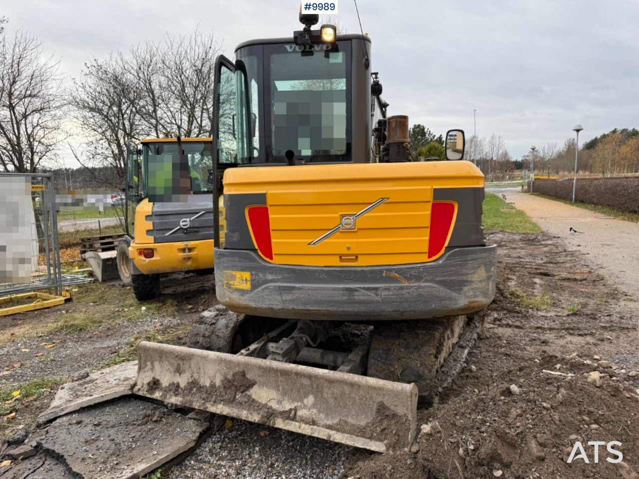 Crawler excavator Volvo EC55C with tiltrotator and buckets - Beltegraver: bilde 3 Crawler excavator Volvo EC55C with tiltrotator and buckets - Beltegraver: bilde 3