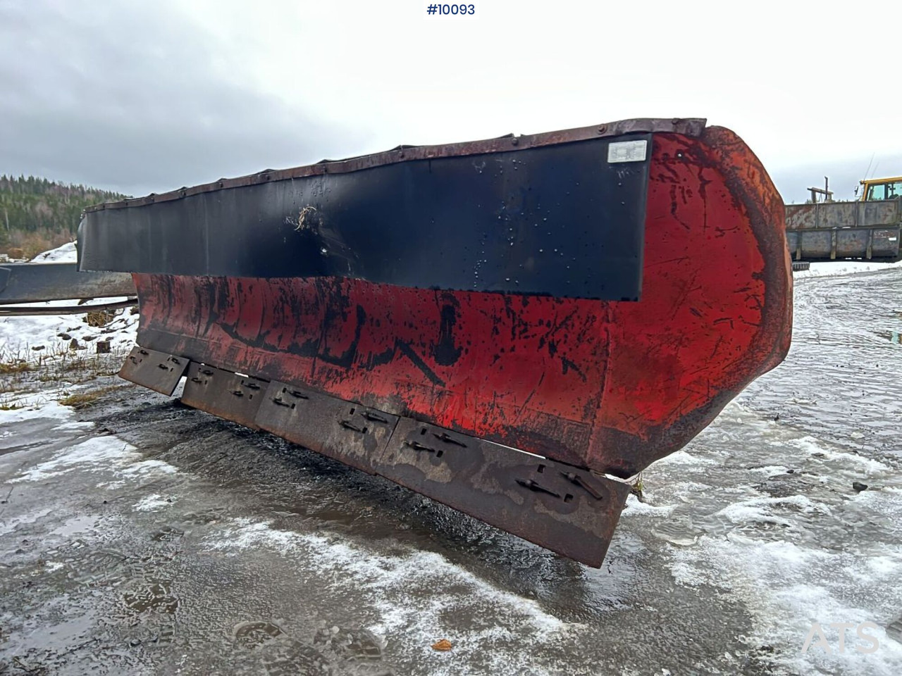 Diagonal plowblade Svedala Arbrå 3200 mm - Snøplog: bilde 1 Diagonal plowblade Svedala Arbrå 3200 mm - Snøplog: bilde 1