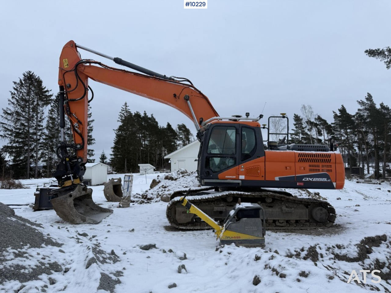 Doosan DX 255 LC-5 with tiltrotator and excavation system - Beltegraver: bilde 5 Doosan DX 255 LC-5 with tiltrotator and excavation system - Beltegraver: bilde 5