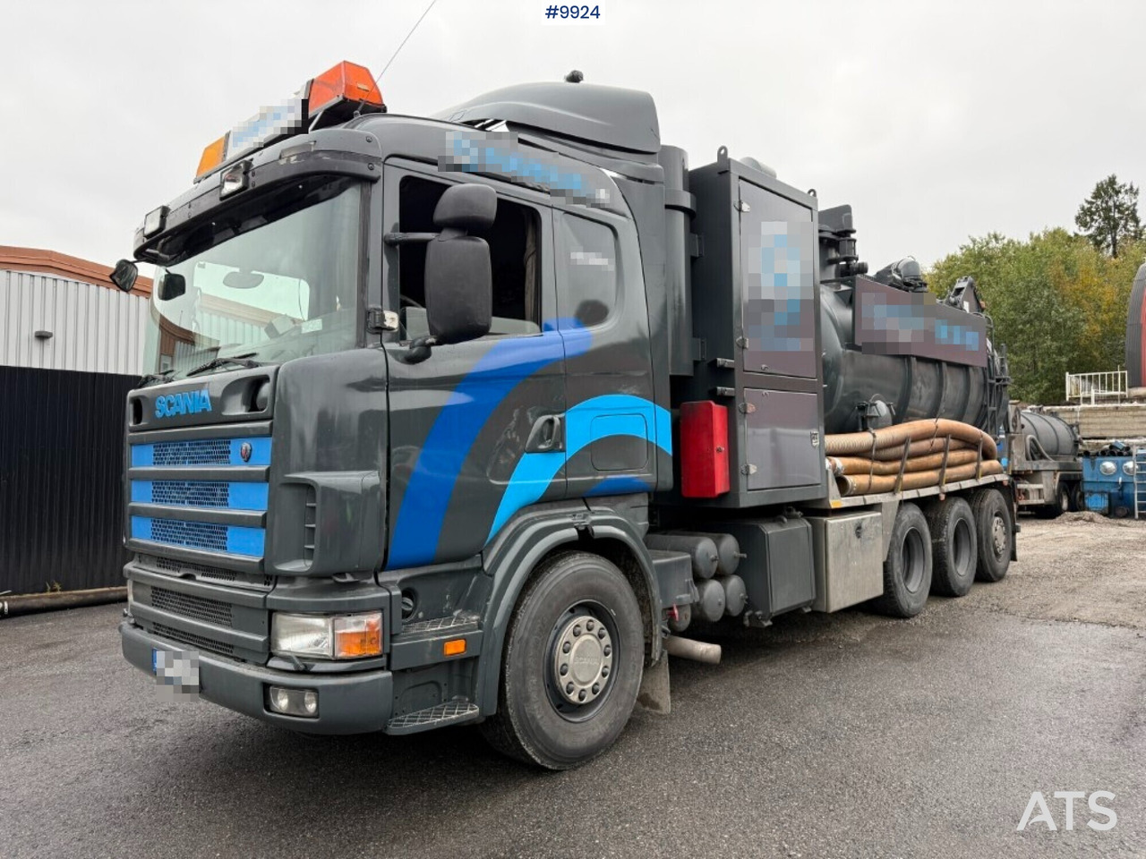 Dry vacuum loader Scania R114 8x4 - Vakuum lastebil: bilde 3 Dry vacuum loader Scania R114 8x4 - Vakuum lastebil: bilde 3