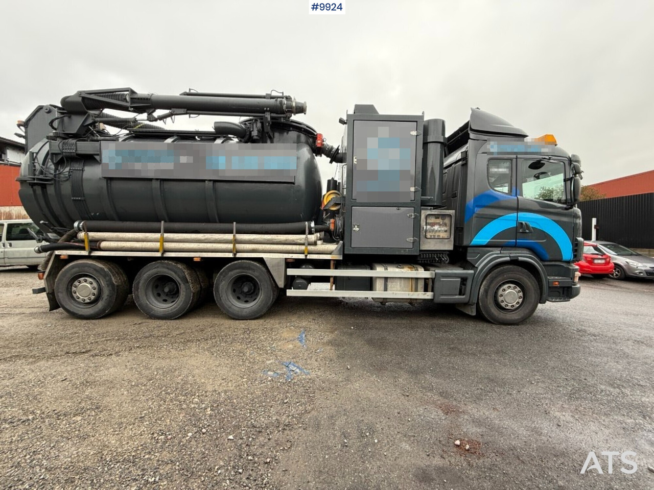 Dry vacuum loader Scania R114 8x4 - Vakuum lastebil: bilde 5 Dry vacuum loader Scania R114 8x4 - Vakuum lastebil: bilde 5