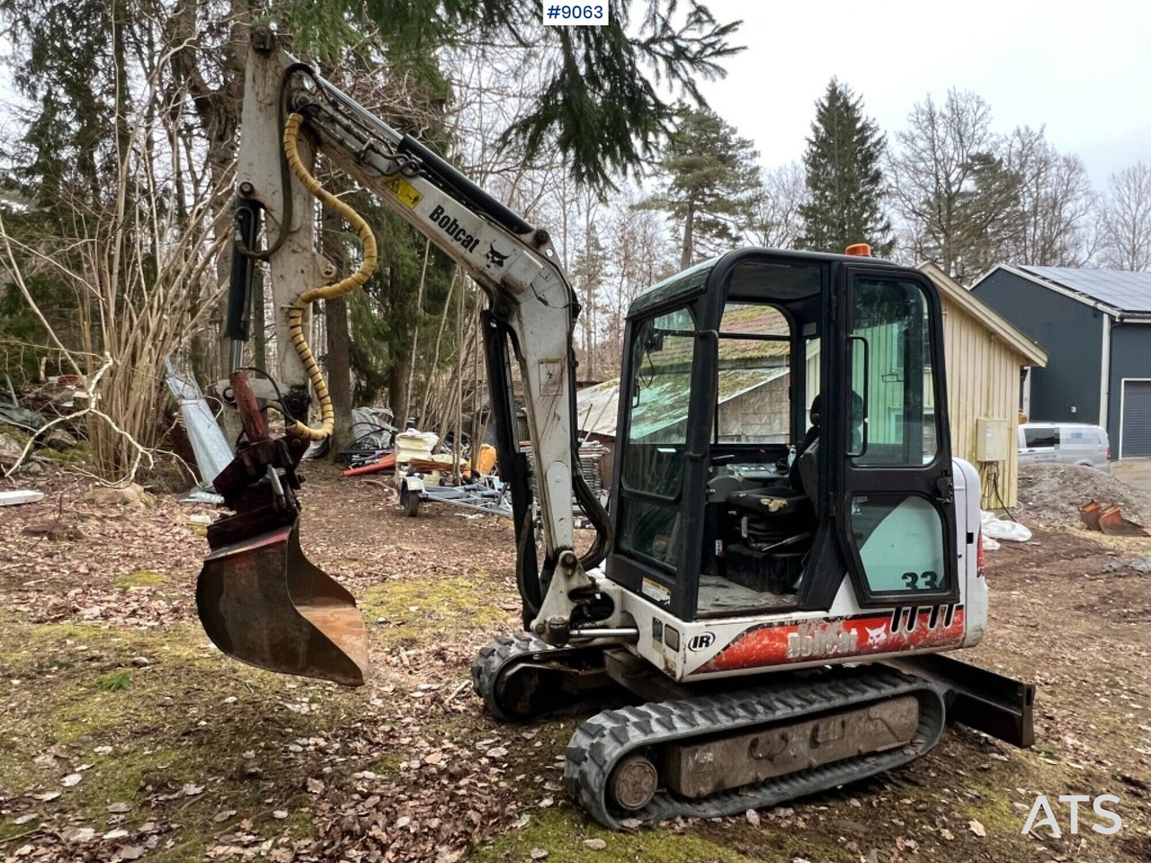 Excavator - Bobcat 334 (SEE VIDEO) - Minigraver: bilde 1 Excavator - Bobcat 334 (SEE VIDEO) - Minigraver: bilde 1