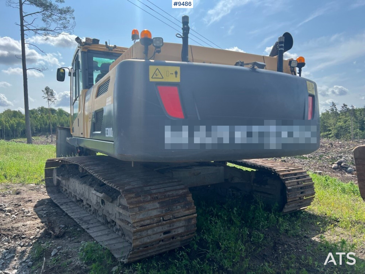 Beltegraver Excavator Volvo EC300DL- With excavator system and scale (See Video): bilde 14