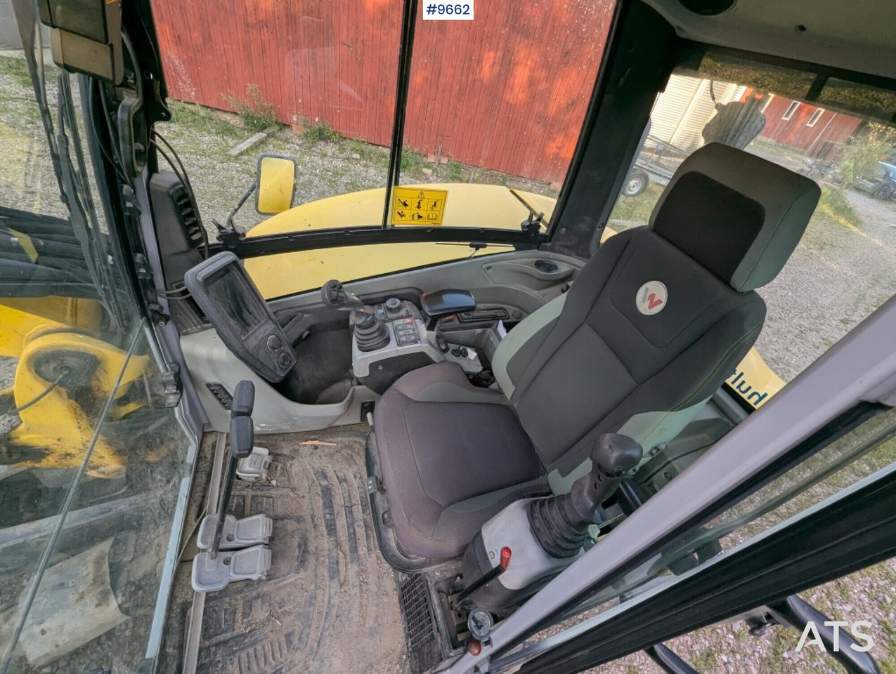 Beltegraver Excavator Wacker Neuson ET90, Tiltrotator, buckets (Video): bilde 10