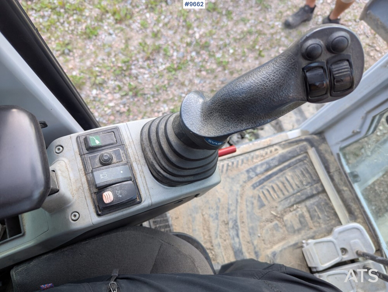 Beltegraver Excavator Wacker Neuson ET90, Tiltrotator, buckets (Video): bilde 14