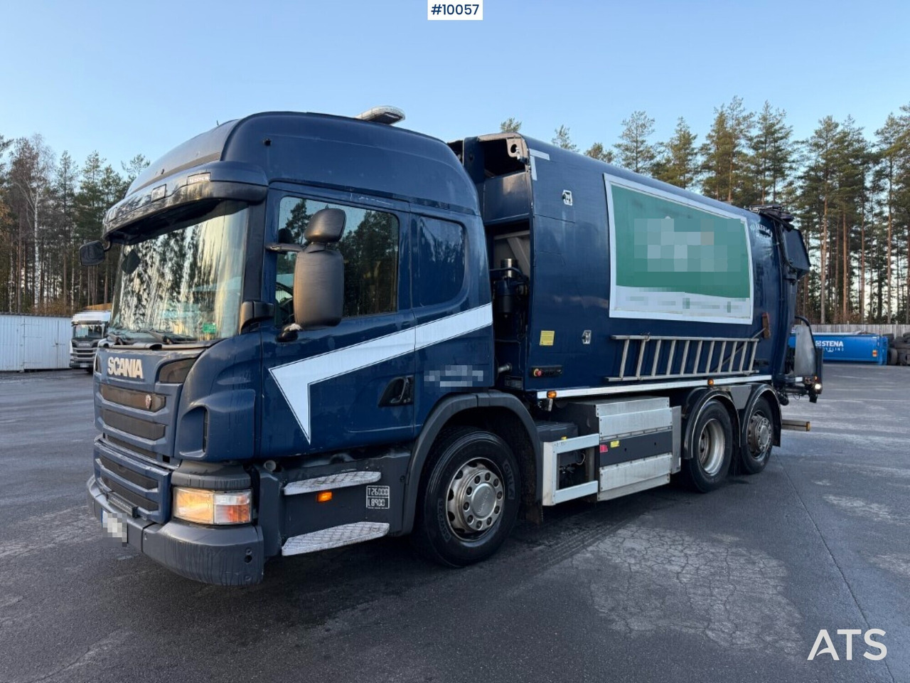 Garbage truck Scania P340 6X2 CNG - Søppelbil: bilde 1 Garbage truck Scania P340 6X2 CNG - Søppelbil: bilde 1