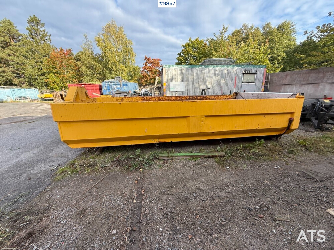 Gravel flatbed Zetterbergs - Krokcontainer: bilde 2 Gravel flatbed Zetterbergs - Krokcontainer: bilde 2