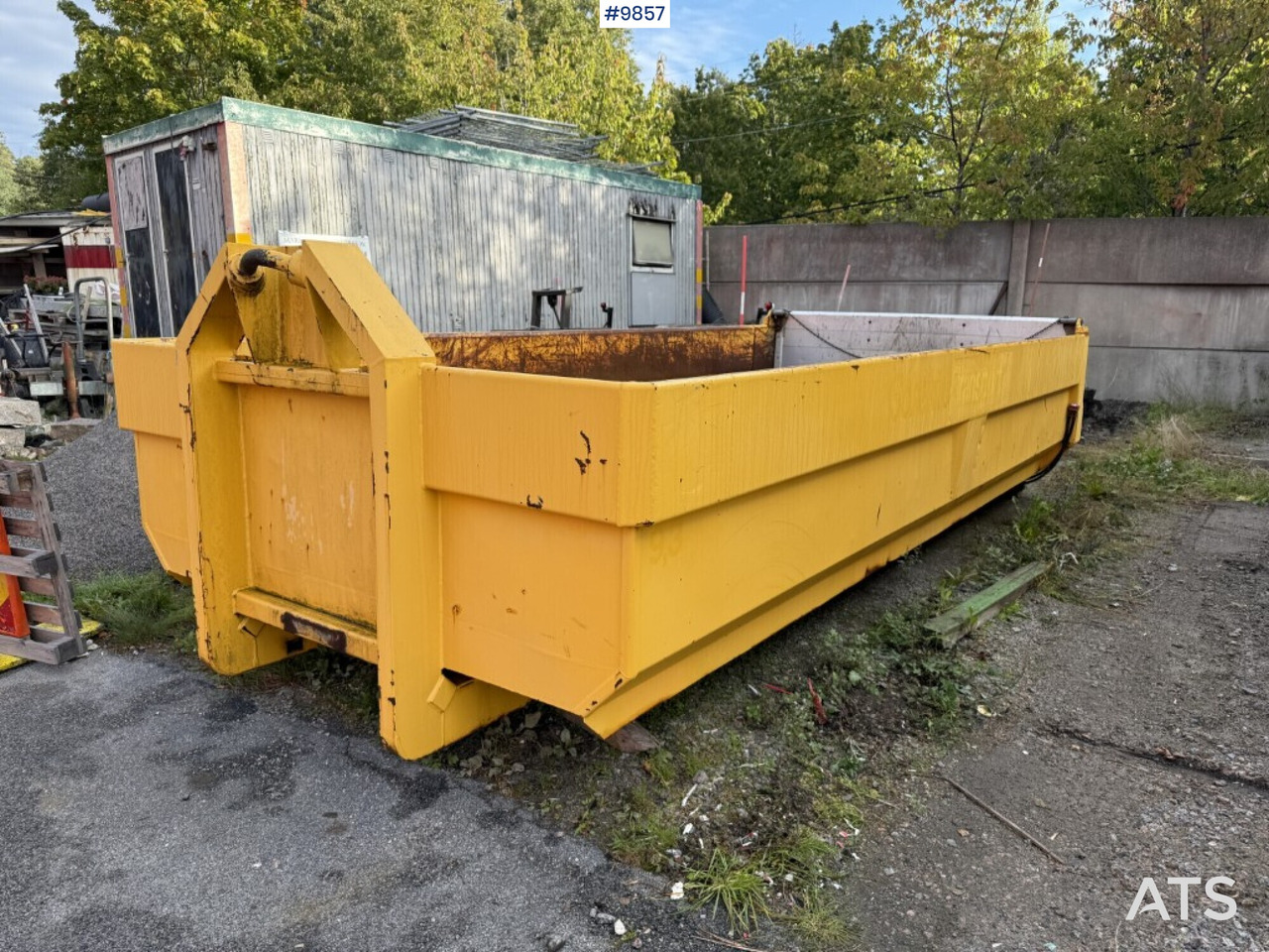 Gravel flatbed Zetterbergs - Krokcontainer: bilde 1 Gravel flatbed Zetterbergs - Krokcontainer: bilde 1