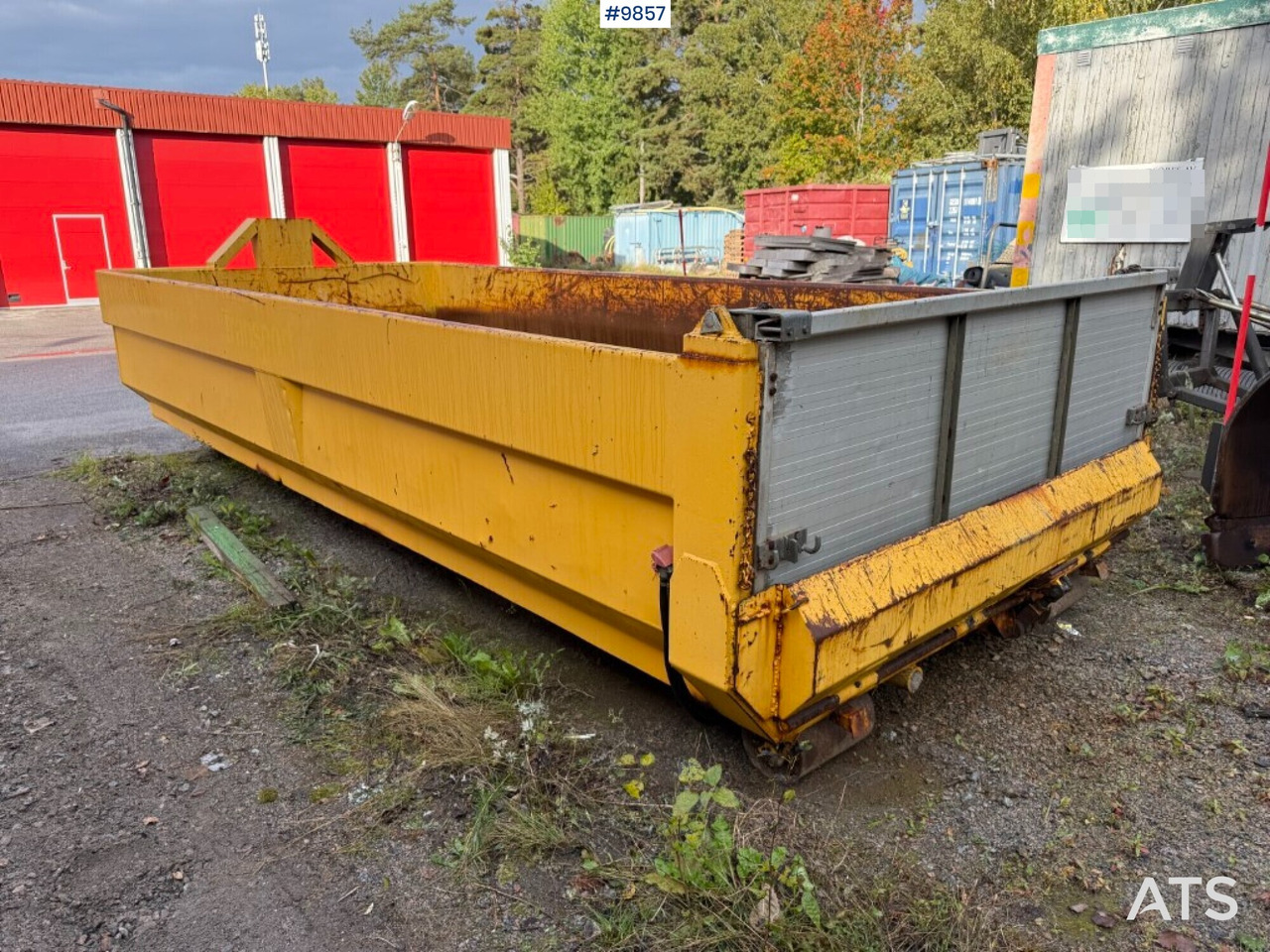Gravel flatbed Zetterbergs - Krokcontainer: bilde 3 Gravel flatbed Zetterbergs - Krokcontainer: bilde 3