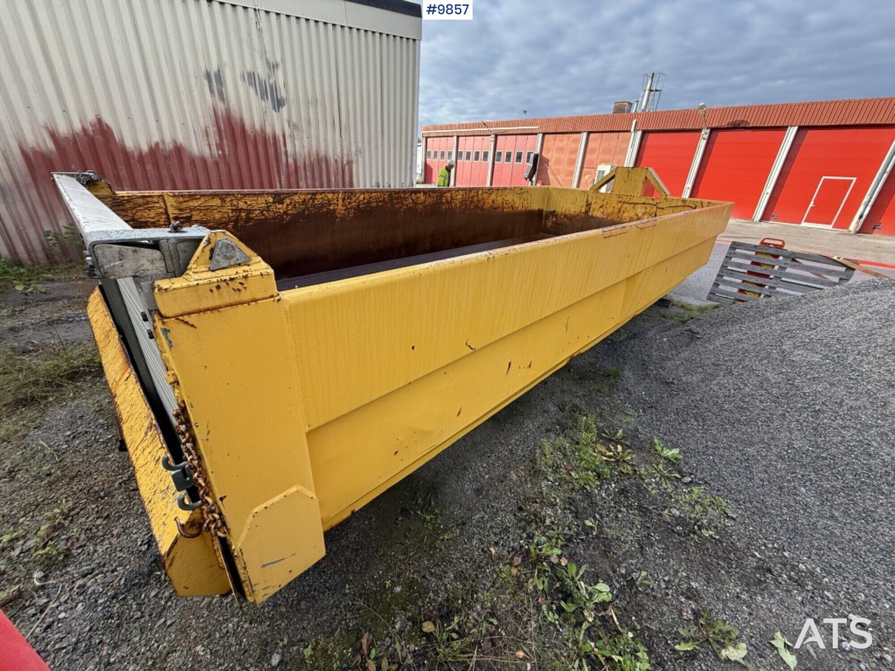 Gravel flatbed Zetterbergs - Krokcontainer: bilde 4 Gravel flatbed Zetterbergs - Krokcontainer: bilde 4