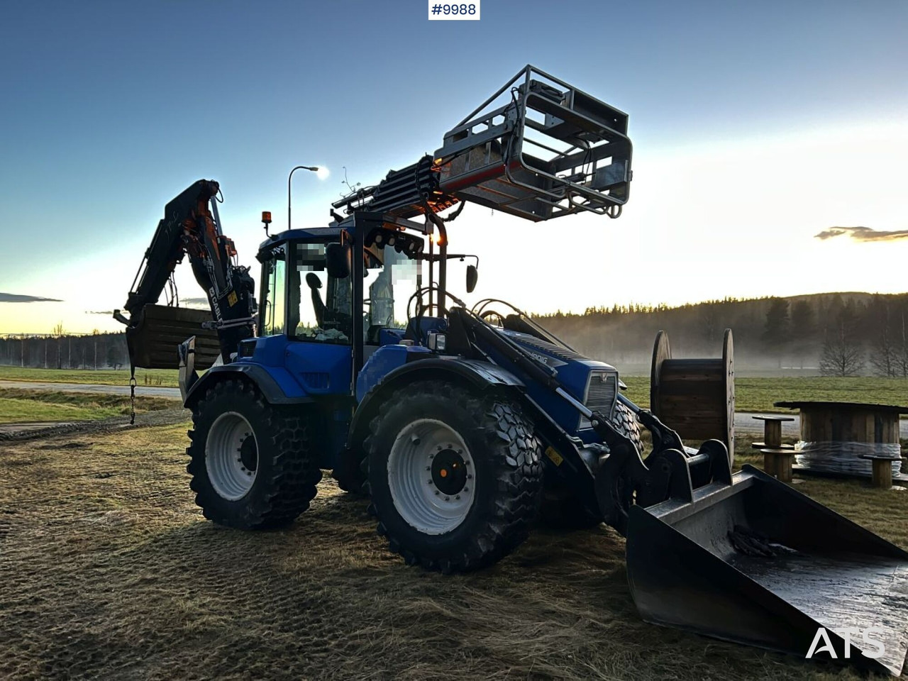 HUDDIG 1260C Grävlastare – Linjeutrustad - Traktorgraver: bilde 2 HUDDIG 1260C Grävlastare – Linjeutrustad - Traktorgraver: bilde 2