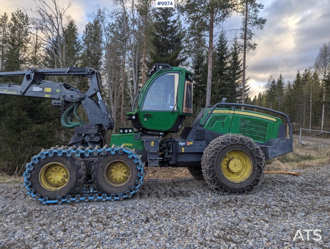 Harvester John Deere 1170G - Hogstmaskin: bilde 2 Harvester John Deere 1170G - Hogstmaskin: bilde 2