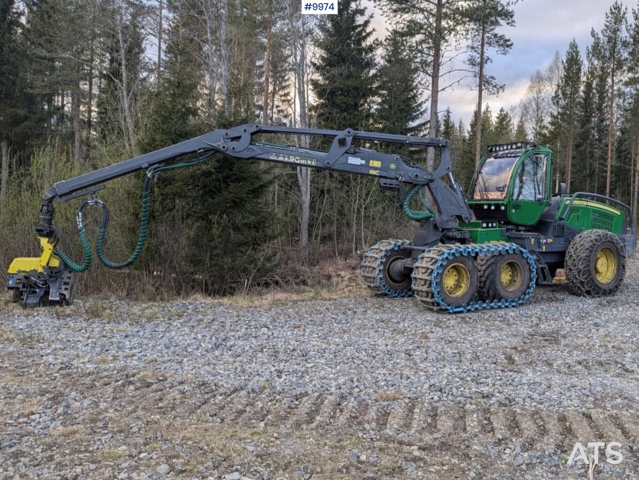 Harvester John Deere 1170G - Hogstmaskin: bilde 1 Harvester John Deere 1170G - Hogstmaskin: bilde 1