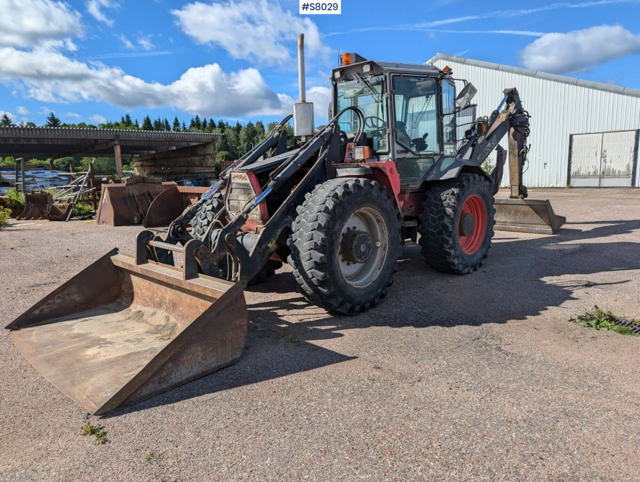 Huddig 1160 Backhoe loader - SEE VIDEO - Traktorgraver: bilde 1 Huddig 1160 Backhoe loader - SEE VIDEO - Traktorgraver: bilde 1