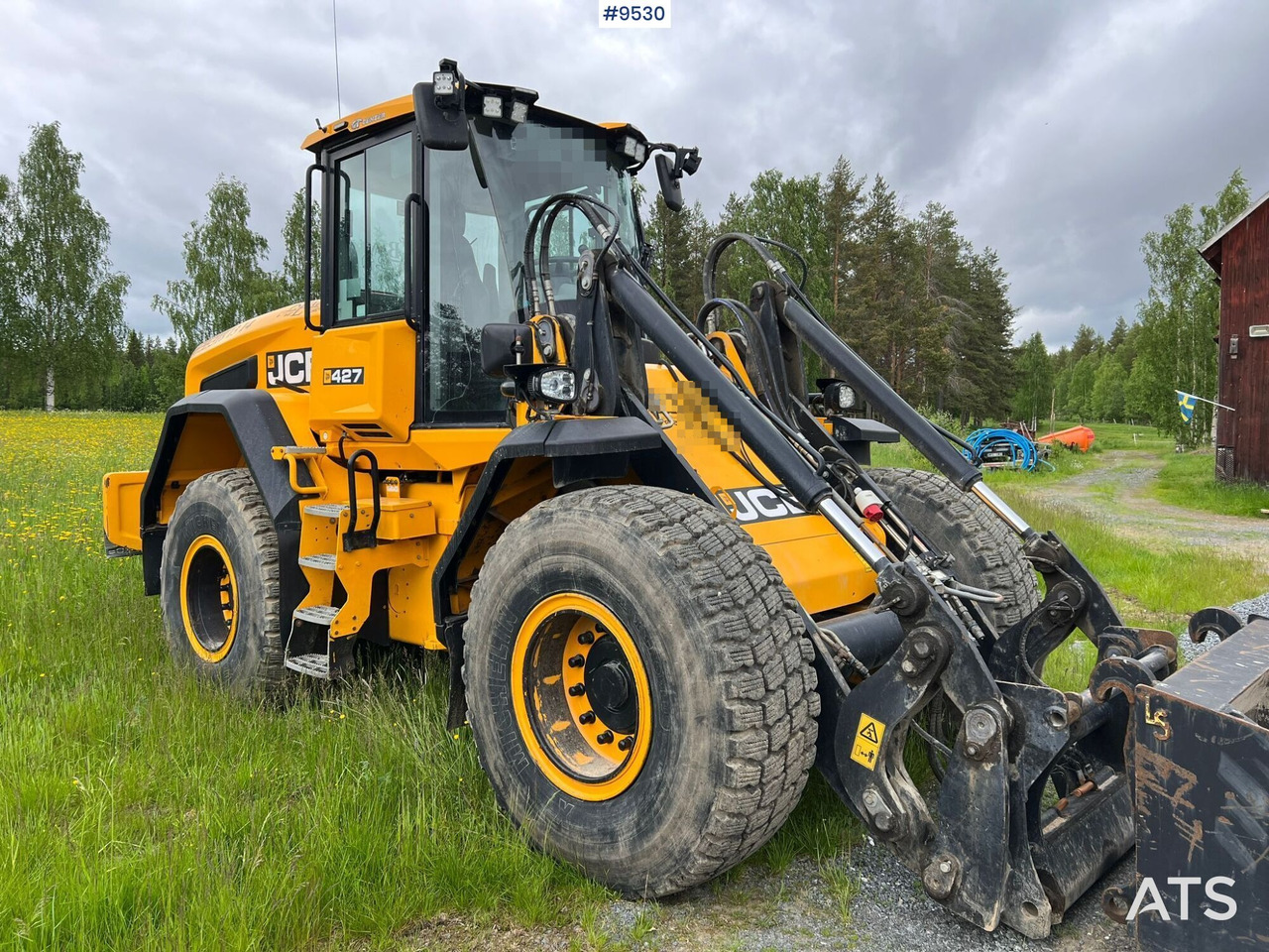 JCB 427 HT Wheel loader with gears - Hjullaster: bilde 1 JCB 427 HT Wheel loader with gears - Hjullaster: bilde 1