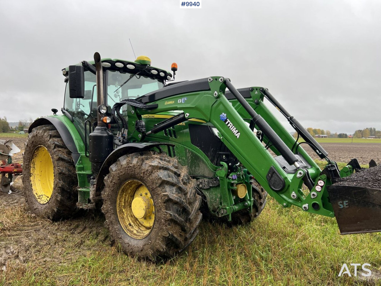 JOHN DEERE 6155R Agricultural tractor - Traktor: bilde 3 JOHN DEERE 6155R Agricultural tractor - Traktor: bilde 3