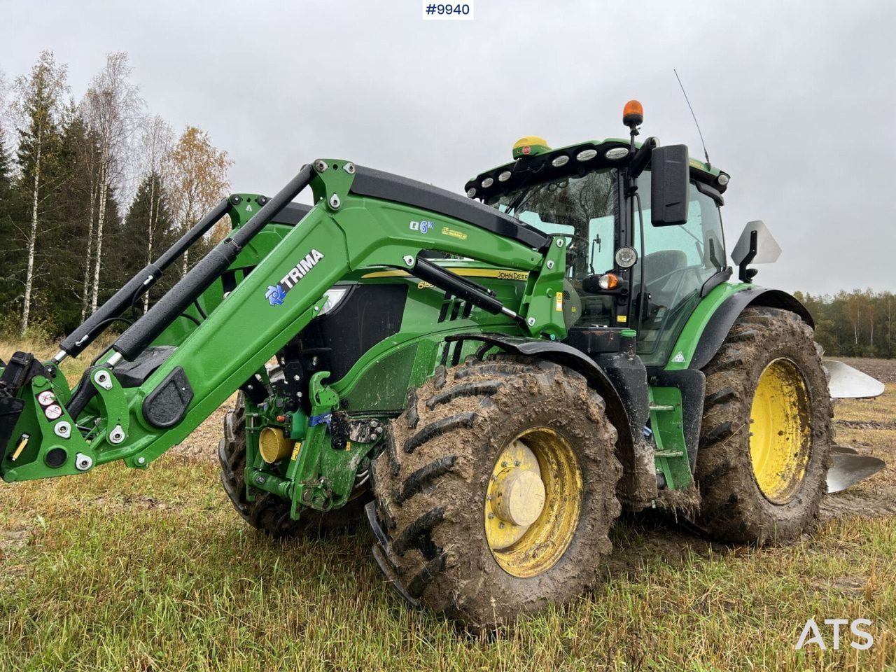 JOHN DEERE 6155R Agricultural tractor - Traktor: bilde 1 JOHN DEERE 6155R Agricultural tractor - Traktor: bilde 1