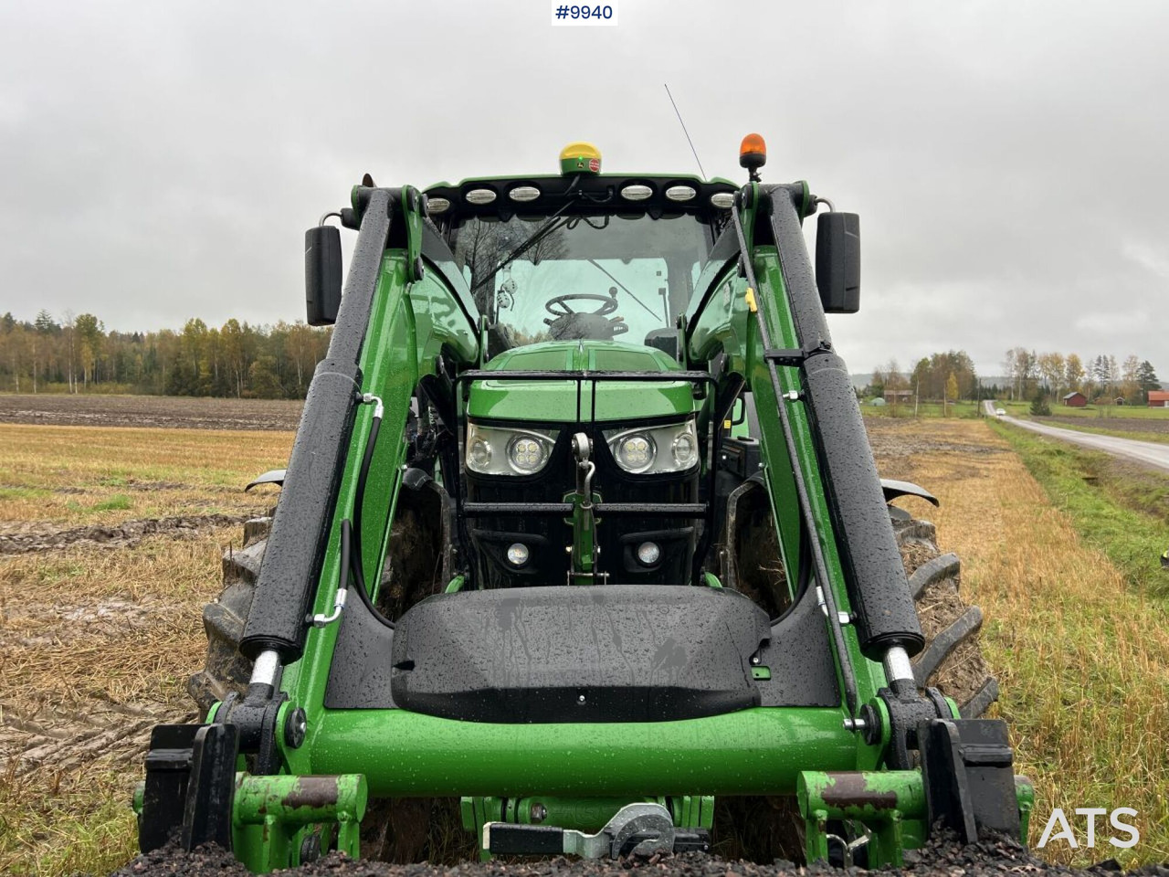 JOHN DEERE 6155R Agricultural tractor - Traktor: bilde 4 JOHN DEERE 6155R Agricultural tractor - Traktor: bilde 4