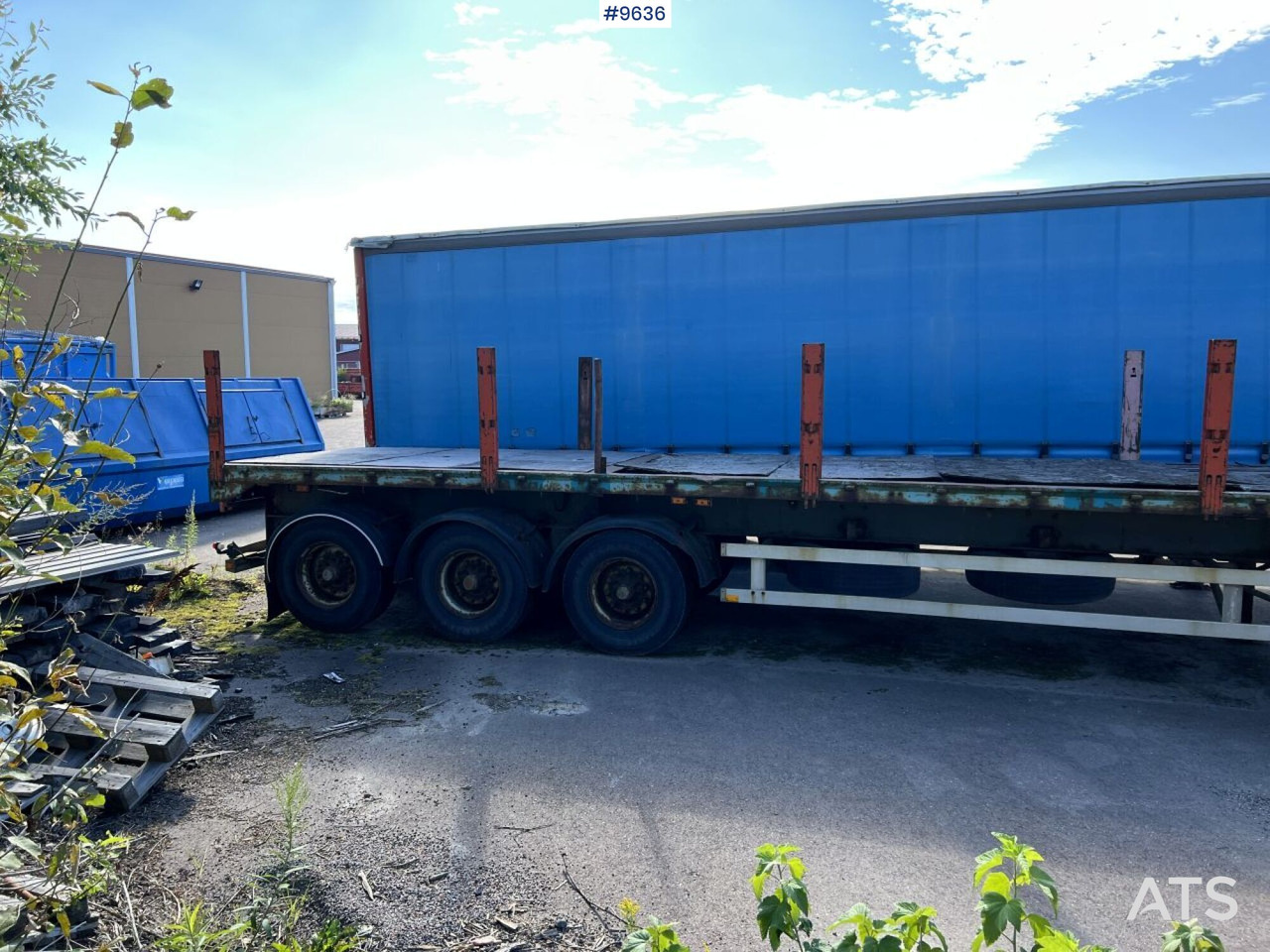 KILAFORS SVTPB3 129 trailer, Rep Objekt - Åpen semitrailer: bilde 3 KILAFORS SVTPB3 129 trailer, Rep Objekt - Åpen semitrailer: bilde 3