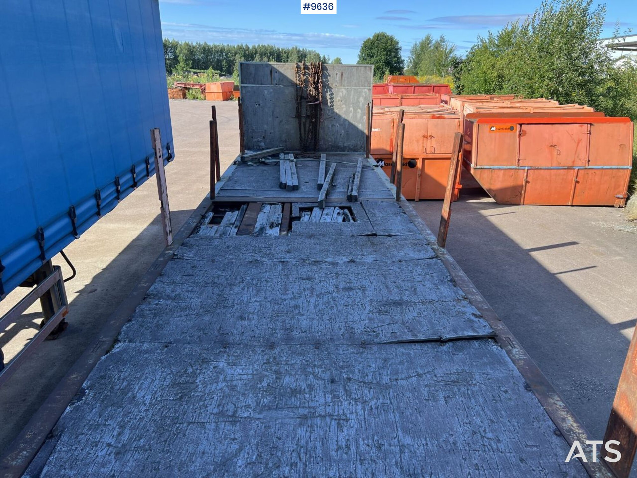 KILAFORS SVTPB3 129 trailer, Rep Objekt - Åpen semitrailer: bilde 5 KILAFORS SVTPB3 129 trailer, Rep Objekt - Åpen semitrailer: bilde 5