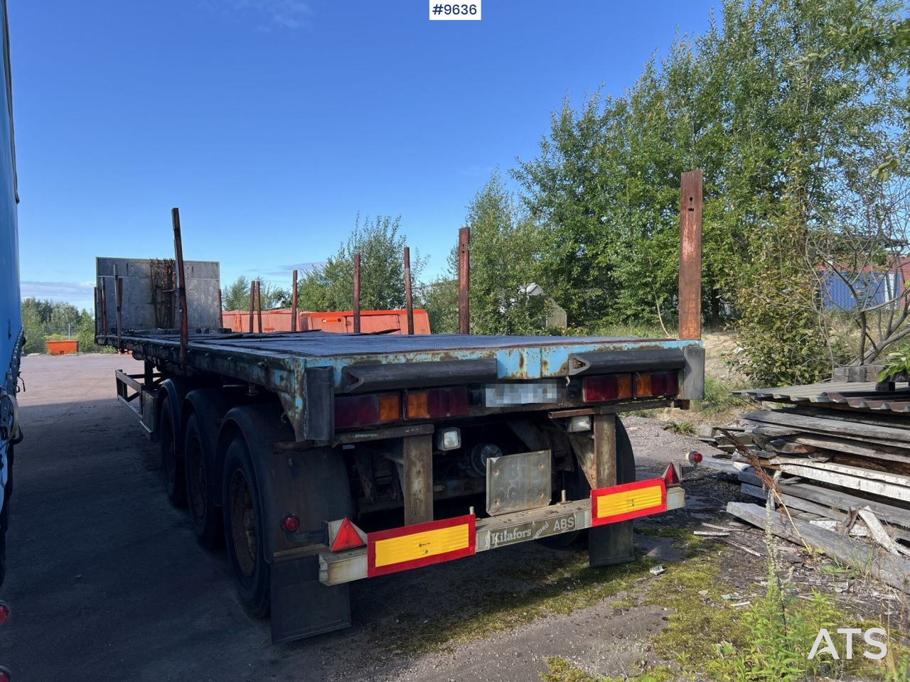 KILAFORS SVTPB3 129 trailer, Rep Objekt - Åpen semitrailer: bilde 2 KILAFORS SVTPB3 129 trailer, Rep Objekt - Åpen semitrailer: bilde 2
