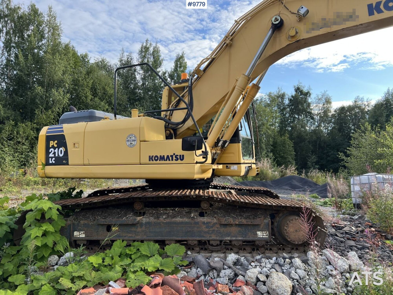 KOMATSU PC210LC-8 Excavator with buckets - Beltegraver: bilde 4 KOMATSU PC210LC-8 Excavator with buckets - Beltegraver: bilde 4
