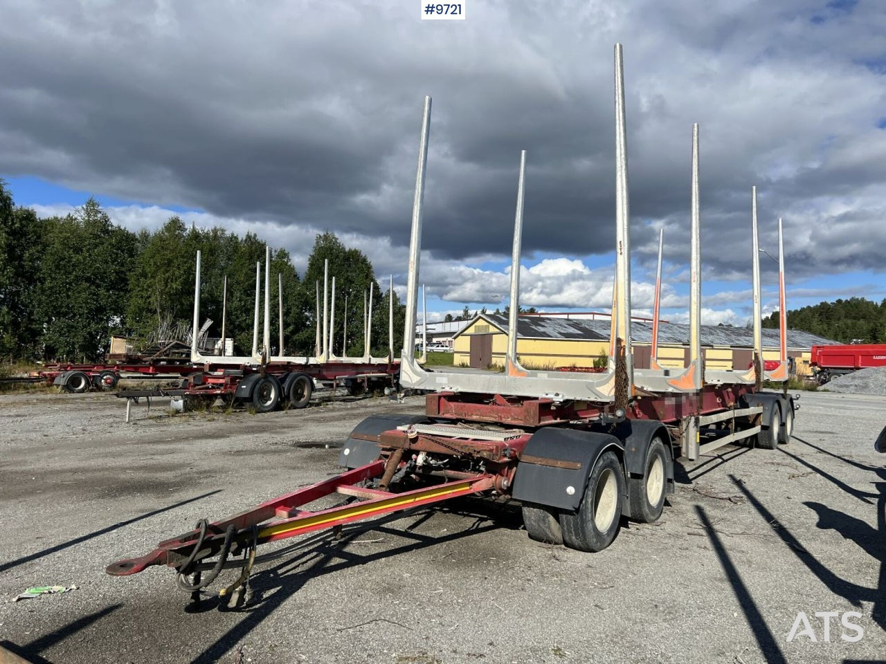 Kilafors SBB4A-36-105 Timber wagon - Tømmerhenger: bilde 1 Kilafors SBB4A-36-105 Timber wagon - Tømmerhenger: bilde 1