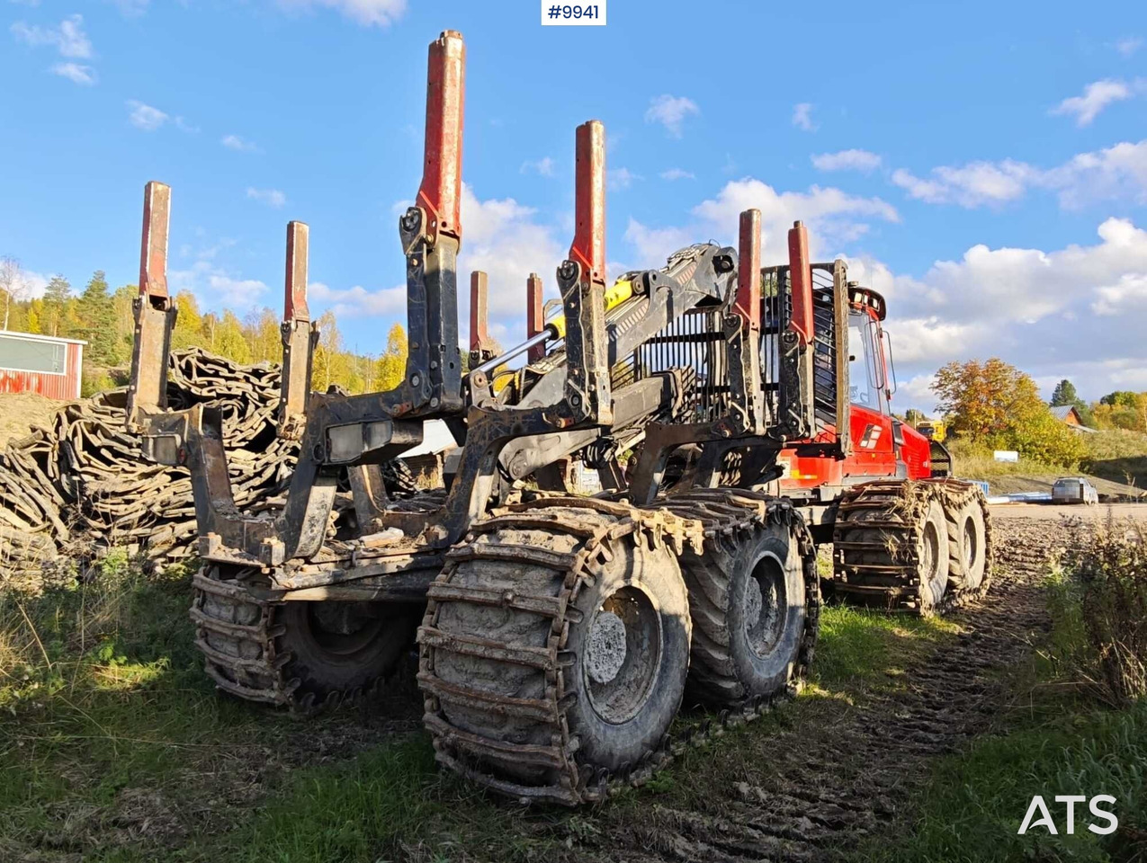 Komatsu 895 Forwarder (VIDEO) - Lassbærer: bilde 3 Komatsu 895 Forwarder (VIDEO) - Lassbærer: bilde 3