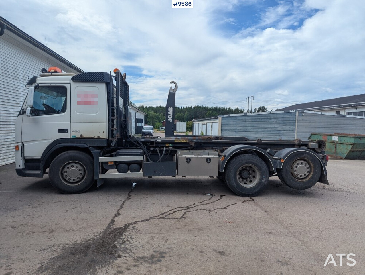 Lastväxlare Volvo FM420 6X2 med snabblåssystem - Krokbil: bilde 2 Lastväxlare Volvo FM420 6X2 med snabblåssystem - Krokbil: bilde 2